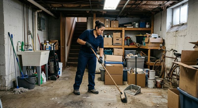 Basement Cleaning Service in Renton, WA