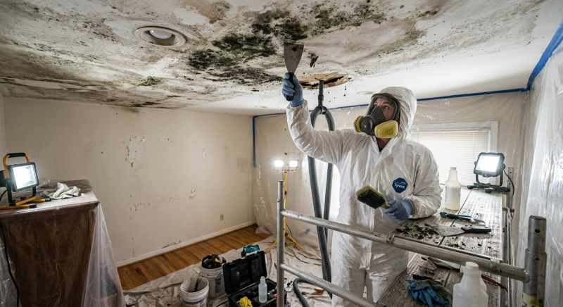 Ceiling Mold Removal in Frisco, TX