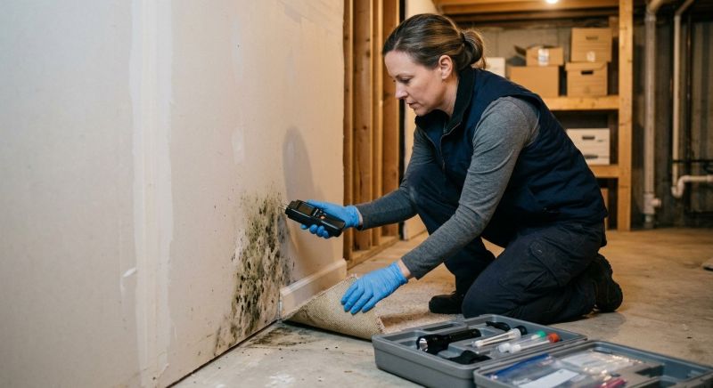 Mold Detection in Plano, TX