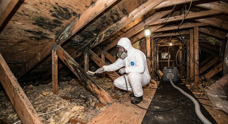 Attic Mold Removal in Fort Worth, TX