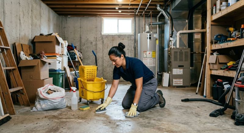 Basement Cleaning Service in Frisco, TX