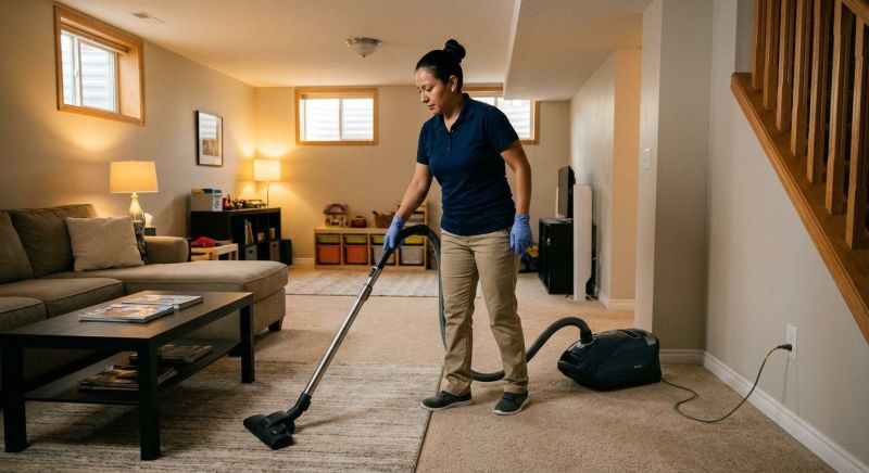 Basement Vacuuming in Renton, WA