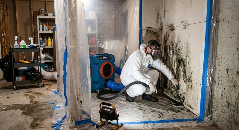 Black Mold Removal in Frisco, TX
