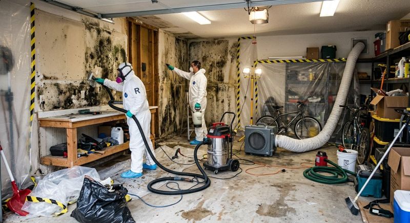 Garage Mold Remediation in Bergen County, NJ