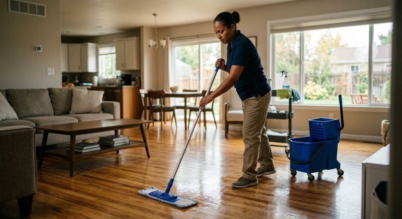 Hardwood Floor Cleaning Service in Conroe, TX