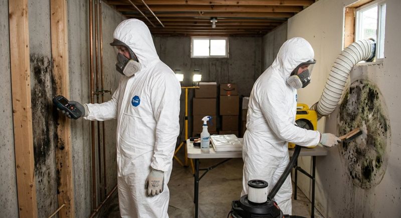 Mold Abatement in Denton, TX