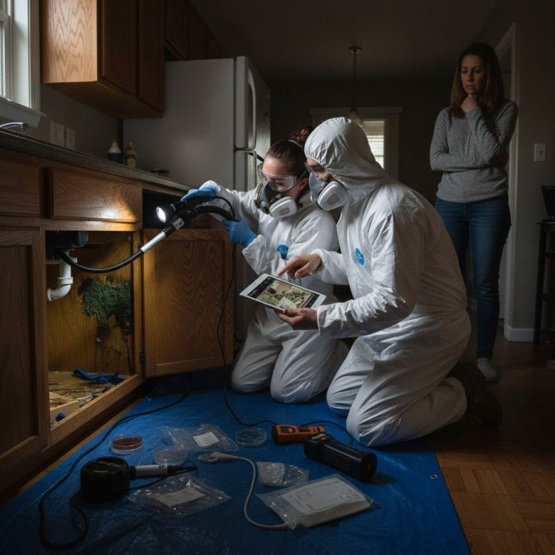Mold Detection in Plano, TX